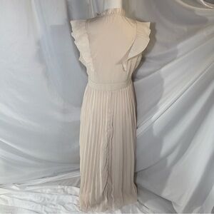 Pearl Pleated Maxi Dress M/ NWOT/ Boutique